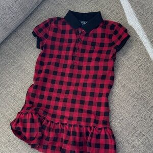 Polo by Ralph Lauren Kids Red and Black Plaid Polo